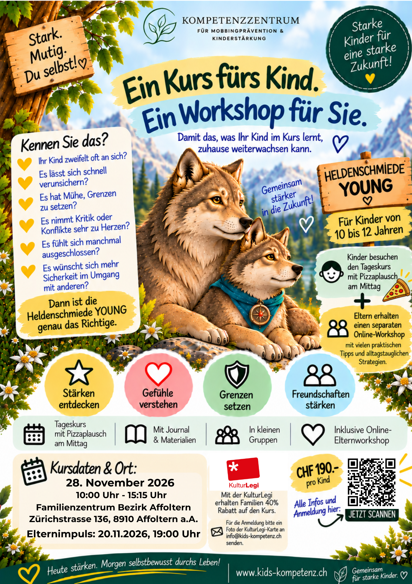 Heldenschmiede Young <img class="wp-image-37667 aligncenter" src="https://familienzentrum-bezirk-affoltern.ch/wp-content/uploads/2026/10/Flyer-YOUNG_Tageskurs_Affoltern-_28.11.png" alt="Flyer YOUNG Tageskurs Affoltern 28.11." width="1028" height="1458" />