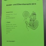 Fasnacht in Familienzentrum Bezirk Affoltern 2014