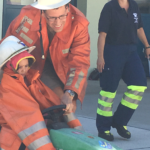 Vater Kind Tag bei der Feuerwehr