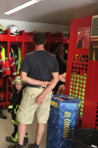 Vater Kind Tag bei der Feuerwehr