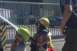 Vater Kind Tag bei der Feuerwehr