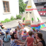 Tag des Kindes 2018: Indianerdorf in Familienzentrum Bezirk Affoltern