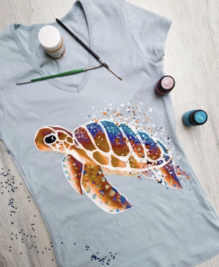 T-Shirt Malerei