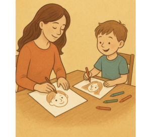 Eltern Kindkurse Tandem Portraet