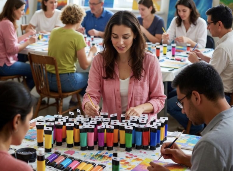 Erwachsene Kreativkurs Acryl 1Sem