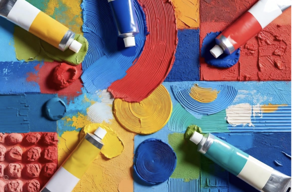 Erwachsene Kreativkurse Strukturpaste