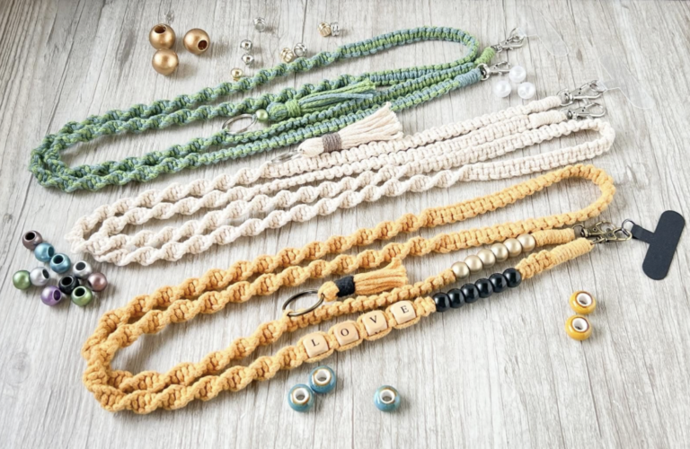 Makrame Handyband selber machen