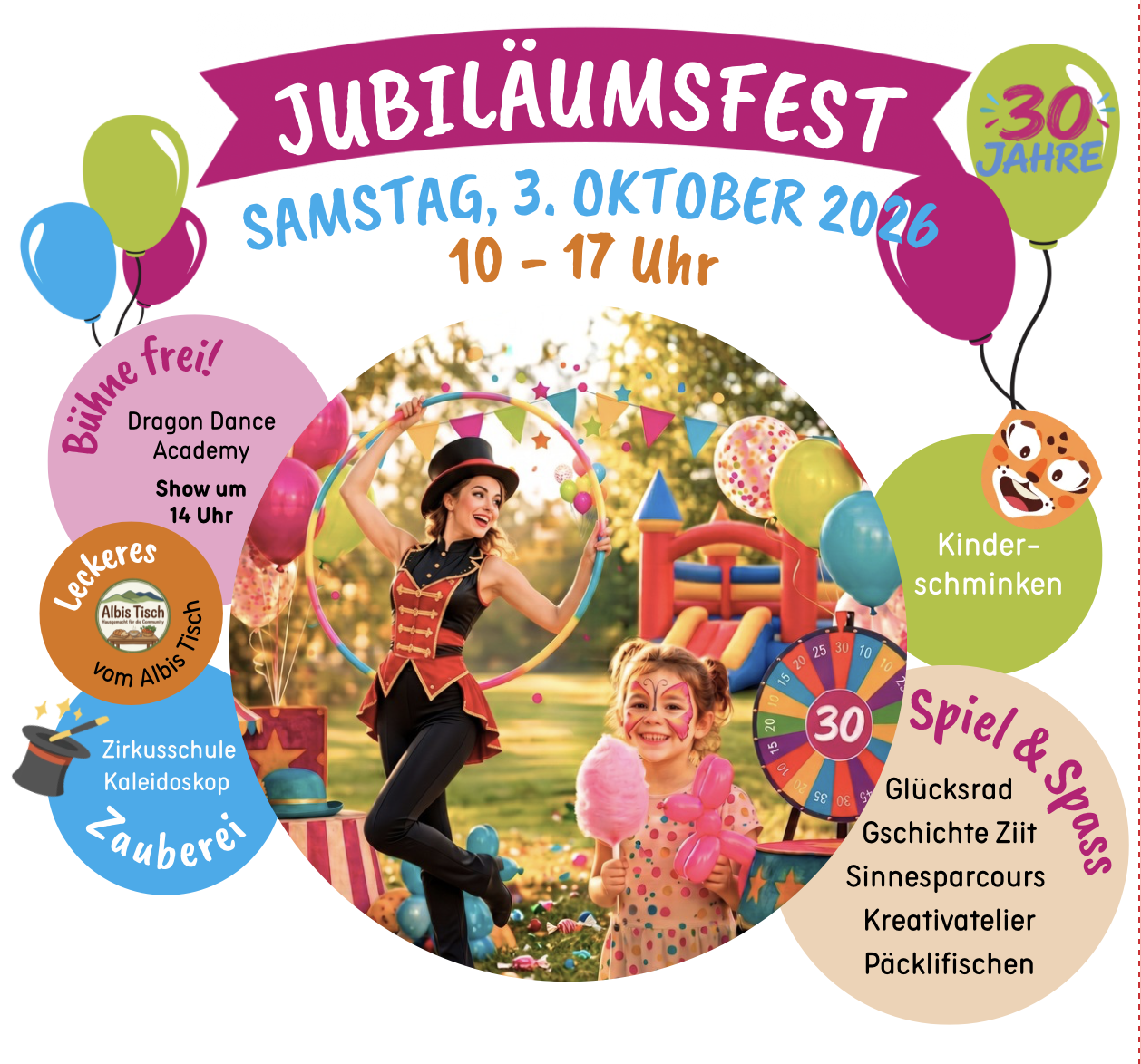 30 Jahre Familienzentrum Bezirk Affoltern